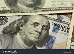100 Usd Face President Background Cash Stock Photo 2350463231