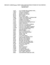 We make carrier code application easy! Freight Carrier Scac Codes To Be Used With Belk