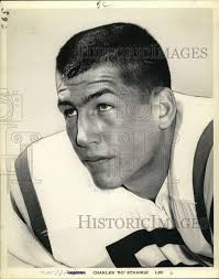 1987 Press Photo Louisiana State football tackle Charles "Bo" Strange.