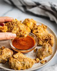 1 cup dill pickle juice 1 lb. Healthy Air Fryer Chicken Nuggets Shuangy S Kitchen Sink