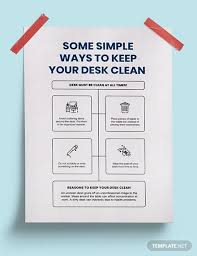 This website privacy policy template has been designed to help website owners comply with european union and united kingdom data protection *if you use this free privacy policy, please retain the attribution / credit for seq legal. Clean Desk Policy Poster Template Free Pdf Word Psd Indesign Apple Pages Illustrator Poster Template Free Clean Desk Poster Template