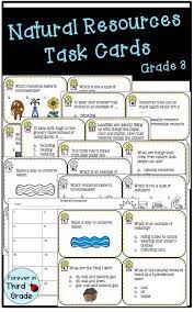 Natural Resources Task Cards Are Great As A Review Activity Nonren Kindergarten Worksheets Nonrenewable Resources Activities Kindergarten Worksheets Printable