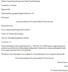 2 contoh surat balasan magang yang benar. 19 Contoh Surat Balasan Permohonan Izin Pkl