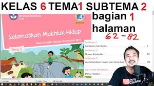 Selengkapnya, berikut kunci jawaban soal tema 1 kelas 4 halaman 67 68 69 70 71 72 73. Tema1 Kelas 6 Subtema 2 Halaman 62 82 Selamatkan Mahluk Hidup Bagian 1 Rev 2018 Youtube