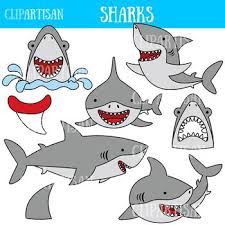 Black And White Cute Black And White Shark Clipart Sharks Clipart By Clipartisan Teachers Pay Teachers Clip Art Art Bundle Shark
