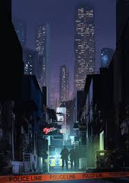 Back Alley By Sketchboook Deviantart Com On Deviantart Cyberpunk City Cyberpunk Aesthetic Pictures