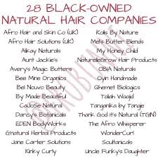 Best Black Owned Curly Hair Products 28 Black Owned Natural Hair Companies Natural Hair Styles Healthy Natural Hair Black Hair Care