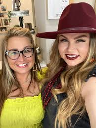 Live event with friends at boutique