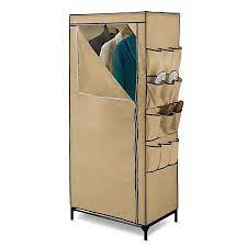 While i adore all of the bedding and decor offered the plethora of products they offer for storage and organization may just be my favorites. Honey Can Do 27 Inch Cloth Storage Wardrobe With Shoe Organizer In Khaki Bed Bath Beyond