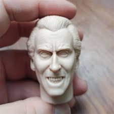 Blank 1/6 Scale The Vampire Dracula Earl Head Sculpt Unpainted Fit 12"  Figure