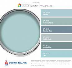 I Found These Colors With Colorsnap Visualizer For Iphone By Sherwin Williams Stream Sw 6499 Festoon Aqua Sw 00 Haus Streichen Wohnzimmer Boden Wandfarbe