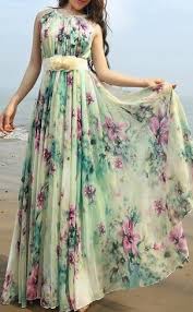 Summer Floral Long Beach Maxi Dress Lightweight Sundress Plus Size Summer Dress Holiday Beach Dress Bridesmaid Dress Long Prom Dress Maxi Dress Beach Maxi Dress Plus Size Summer Dresses