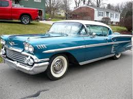 Image result for Fathom Blue 1958 Chevrolet