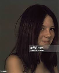 Young Girl With Jet Black Hair High-Res Stock Photo