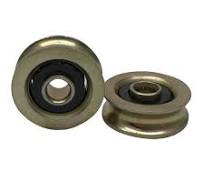 Furniture Nylon Caster Wheel 626zz U Groove Ball Bearing Pulleys Wheels