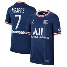 We did not find results for: Paris Saint Germain X Jordan Home Stadium Shirt 2021 22 Kids With Mbappe 7 Printing