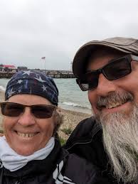 What is the best route from Oregon to Florida for a bicycle traveller in  January?