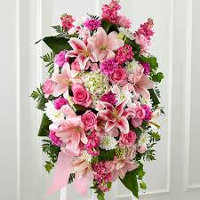 Check spelling or type a new query. The Ftd Gently Into The Ever After Standing Spray H1378 Funeral Flowers Delivery In Toronto The Gta