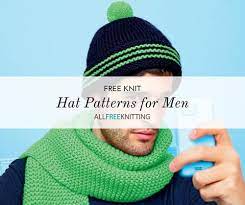 Optional to make reversible or lined. 20 Knit Hat Patterns For Men Free Allfreeknitting Com
