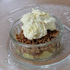 Crumble Pommes Rhubarbe Aux Speculoos