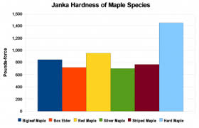 Wood moisture content chart aocuoi co. Hard Maple The Wood Database Lumber Identification Hardwood