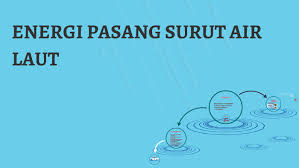 Terjadinya pasang surut air laut ini disebabkan oleh adanya interaksi antara gravitasi bulan dan matahari terhadap bumi. Energi Pasang Surut Air Laut By Ita Setyaningsih On Prezi Next