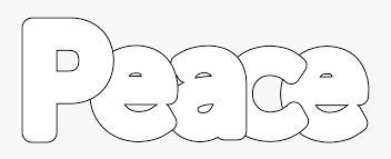 This article created on the june 3, 2021, by alisha legerstee. Peace Word Coloring Pages Free Transparent Clipart Clipartkey