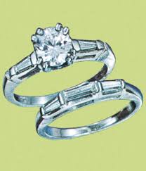 The best way to clean a diamond ring, no matter what your ring's setting and/or metal type, is plain soap and water. How To Clean Your Engagement Or Wedding Ring At Home Glamour