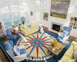 Blue, according to some color theorists, is a calming color that helps people decompress after a long day at work. Yellow And Blue Interiors Living Rooms Bedrooms Kitchens