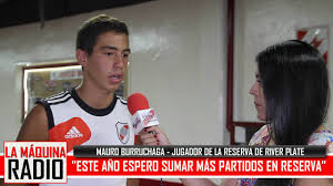 Mauro burruchaga profile), team pages (e.g. Conoce A Mauro Burruchaga El Nuevo Juvenil Que Convoco Gallardo La Maquina Radio