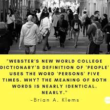 Stupid | meaning, pronunciation, translations and examples. Is It People Or Persons Writer S Digest