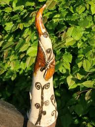 31 Cm Blumenstele Zipfelmutze Kaferhauschen Gartenkeramik Keramik Gartenfiguren