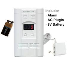 Co is a colorless and odorless compound produced by incomplete combustion. Combination Gas Carbon Monoxide Detectors Tools Home Improvement Kidde Kn Coeg 3 Plug In Combination Explosive Gas Carbon Monoxide Alarm Detector With Battery Back Up