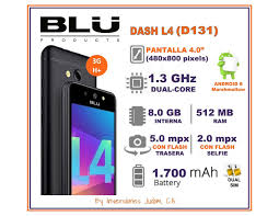 TELEFONO CELULAR BLU DASH L4 (D131 ...