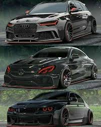 Monster Car Green Audi Vs Mercedes Vs Bmw Bmw Cars Bmw Audi
