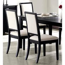 Modern black wood dining chairs. Prestige Cream Upholstered Black Wood Dining Chairs Set Of 2 On Sale Overstock 10691078