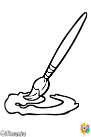 40+ paint brushes coloring pages for printing and coloring. Pin On Crafts