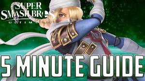 It gives me many ideas! How To Use Sheik In 5 Minutes Sheik Character And Combo Guide Super Smash Bros Ultimate Youtube