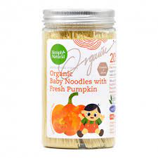Simply Natural Certified Organic Baby Noodles With Fresh Pumpkin 200g Milk And Honey Philippines Online Store