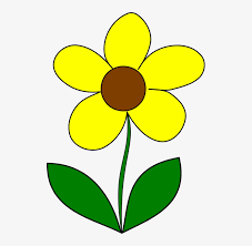 Transparent sunflowers clipart png image gallery yopriceville. Yellow Flower Clip Art Png Flower With 5 Petals Clipart Png Image Transparent Png Free Download On Seekpng