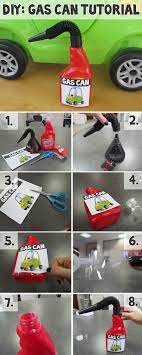 Toy Gas Can For Ride Ons Step2 Blog Diy For Kids Gas Cans Craft Activities For Kids