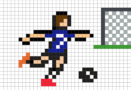 Football Griezmann Pixel Art Decouvrez Les Produits De Notre Fiere Manufacture Du Pixel Pour Plus De Loisirs Creatifs De Pix Pixel Art Loisirs Creatifs Art