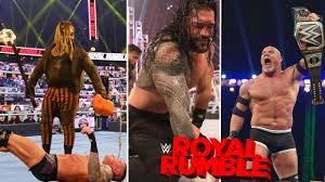 The 2021 royal rumble is an upcoming professional wrestling ppv produced by wwe for its. Wwe Royal Rumble 17th January 2021 Highlights Results The Fiend Returns Roman Reigns Goldberg Youtube