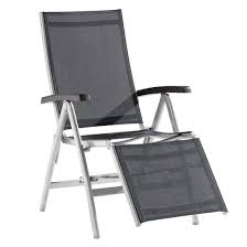 Manche bieten neben der verstellbarkeit auch wärme und massagefunktionen. Sieger Bodega Relaxsessel Aluminium Textilene Graphit Grau Garten Und Freizeit