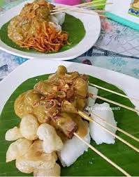 06.resep masakan dadar telur goreng khas padang gampang dipraktekkan recipes indonesia bunda airin. Satay Padang Using Its Lontong From Ketupat Is Very Delicious And Creamy Gravy Steemit