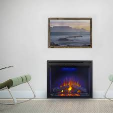 If you use it just for ambience, then the cost can range anywhere from $0.003 to $0.03 per hour. Ascent 33 9000 Btu Home Living Room Built In Electric Fireplace Insert Heater Fireplacess Com