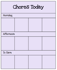 13 Chore Chart Templates That Actually Work Fairygodboss