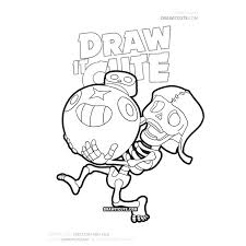 Learn how to draw the tick from brawl stars. Draw It Cute On Twitter How To Draw Skeleton With Tick S Head Brawl Stars Super Easy Drawing Tutorial With A Coloring Page Https T Co Hganrce3va Https T Co Dod0j99ntm