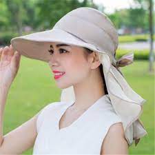 Sommer Frauen Hut Mit Nackenabdeckung Fur Reit Outdoor Sonnenschutz Hute Sun Hats For Women Sun Protection Hat Summer Hats