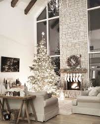 Christmas decorations used to be put up on christmas eve and not before. High End Farmhouse Christmas Decoration Christmas Christmasdecor Christmas Decorations Living Room Christmas Living Rooms Farm House Living Room